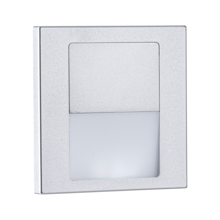 Paulmann 80000 - LED/1W Stopniščna svetilka TSARO 230V Follow/mat krom