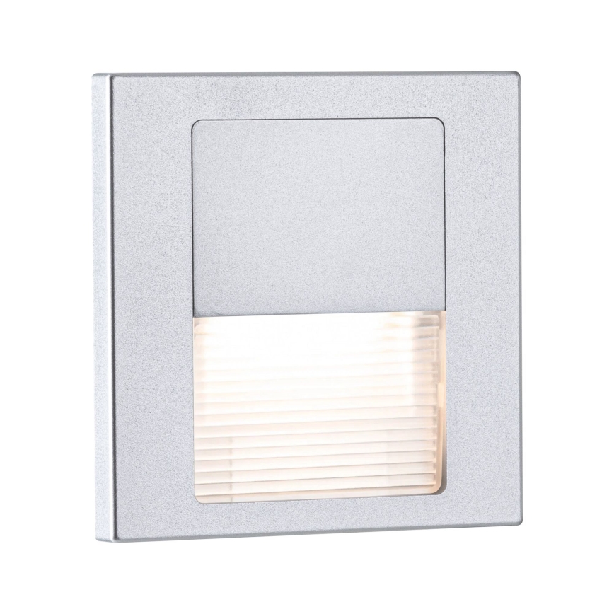 Paulmann 80000 - LED/1W Stopniščna svetilka TSARO 230V Follow/mat krom