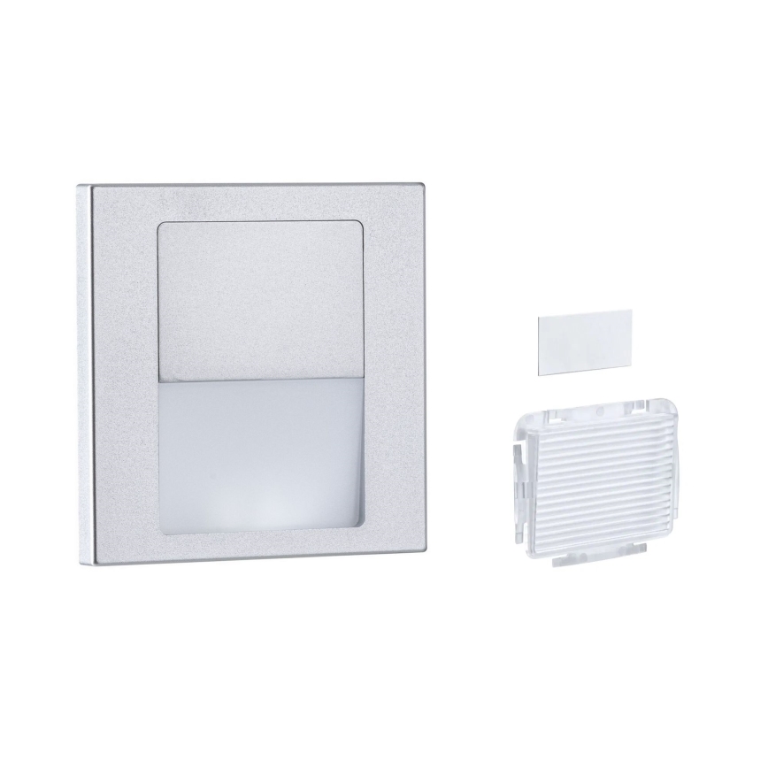 Paulmann 80000 - LED/1W Stopniščna svetilka TSARO 230V Follow/mat krom