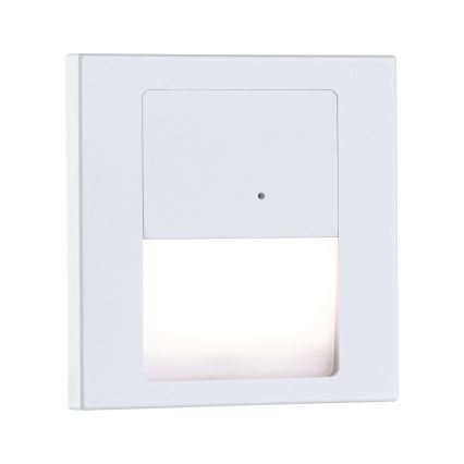 Paulmann 80002 - LED/1W Stopniščna svetilka s senzorjem TSARO 230V Lead/bela