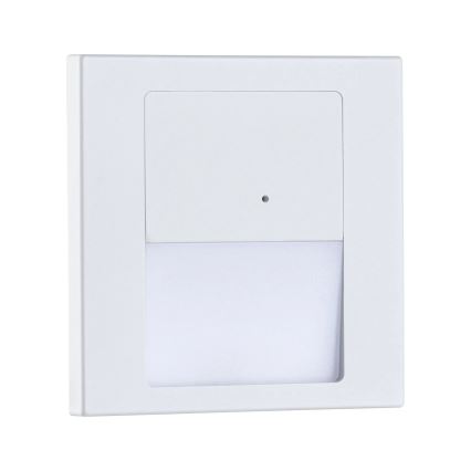 Paulmann 80002 - LED/1W Stopniščna svetilka s senzorjem TSARO 230V Lead/bela