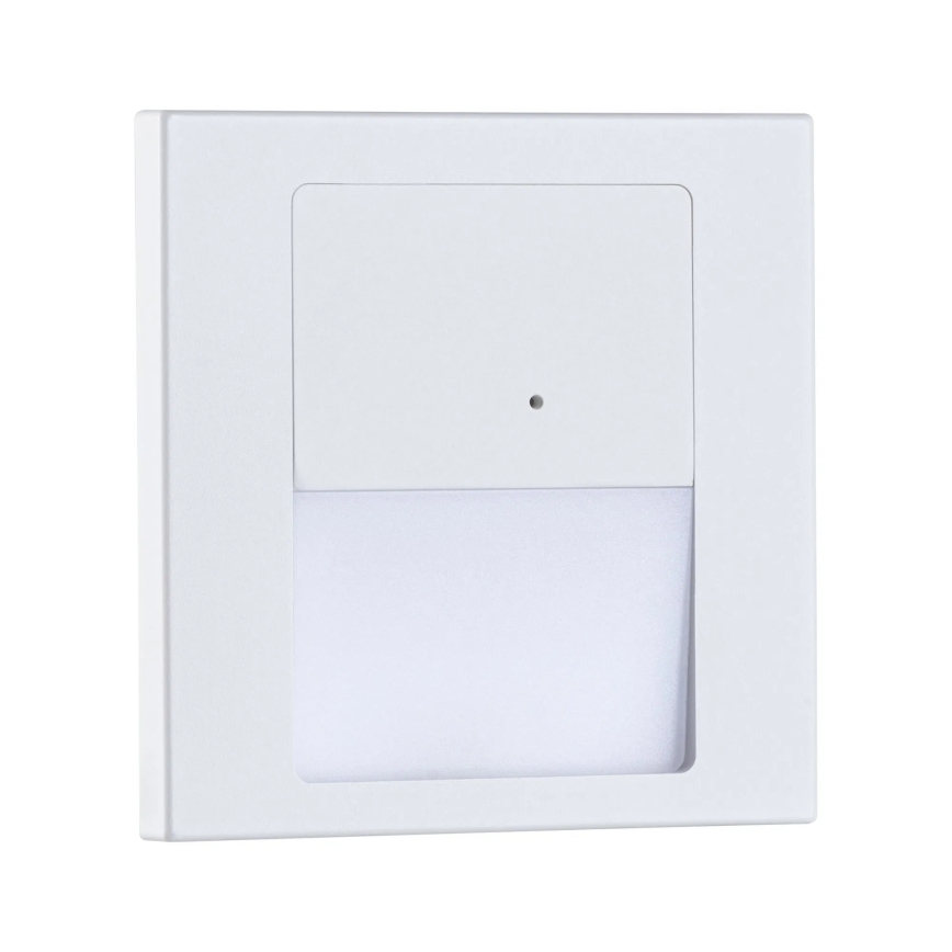 Paulmann 80002 - LED/1W Stopniščna svetilka s senzorjem TSARO 230V Lead/bela