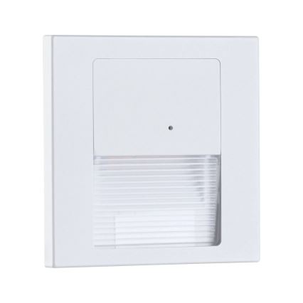 Paulmann 80002 - LED/1W Stopniščna svetilka s senzorjem TSARO 230V Lead/bela