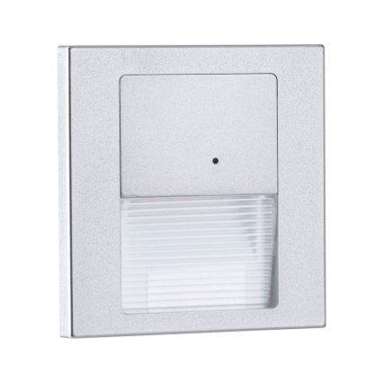 Paulmann 80003 - LED/1W Stopniščna svetilka s senzorjem TSARO 230V Lead/mat krom
