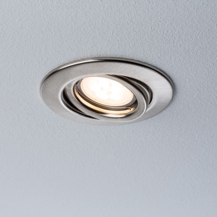 Paulmann 92028 - KOMPLET 3x LED Vgradna svetilka QUALITY LINE 3xGU10-LED/6,5W