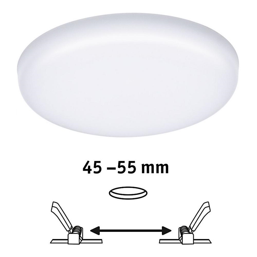 Paulmann 92390 - LED/4,5W IP44 Kopalniška vgradna svetilka VARIFIT 230V