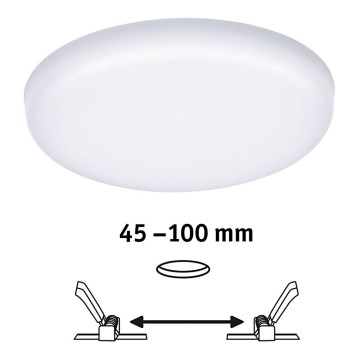 Paulmann 92391 - LED/8,5W IP44 Kopalniška vgradna svetilka VARIFIT 230V