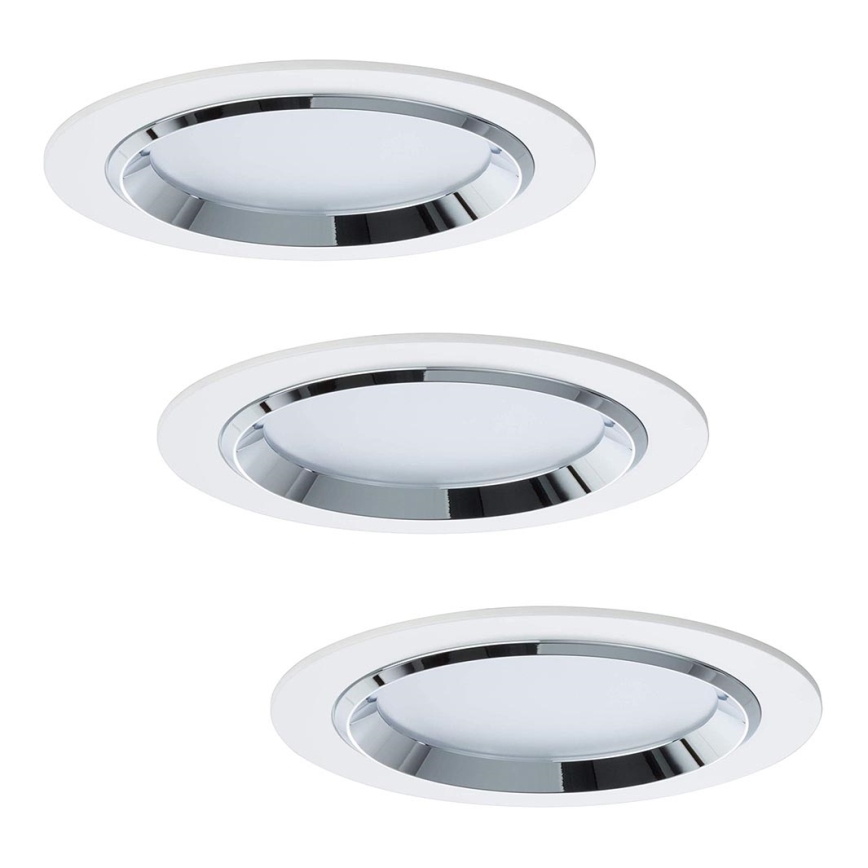Paulmann 92693 - SET 3xLED/8W Zatemnitvena vgradna svetilka PREMIUM LINE 230