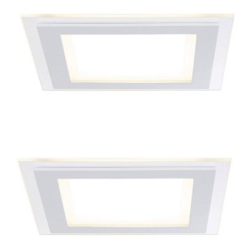 Paulmann 92706 - SET 2xLED/7,5W Zatemnitvena vgradna svetilka DECODICE 230V
