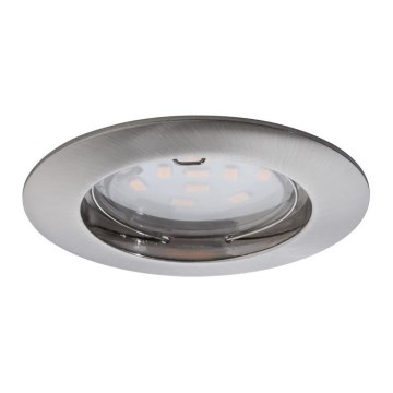 Paulmann 92756 - LED Kopalniška vgradna svetilka COIN 1xLED/6,8W/230V IP44