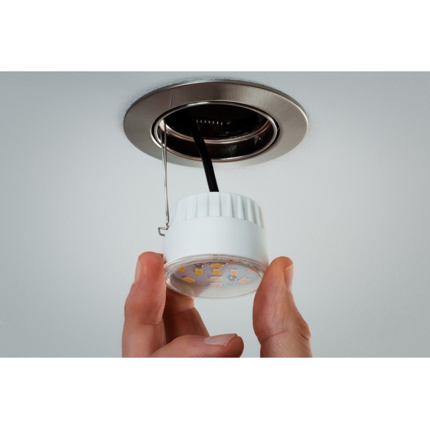 Paulmann 92767 - LED/6,8W Kopalniška vgradna svetilka COIN 230V