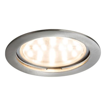 Paulmann 92782 - LED/14W IP44 Zatemnitvena kopalniška vgradna svetilka COIN 230V