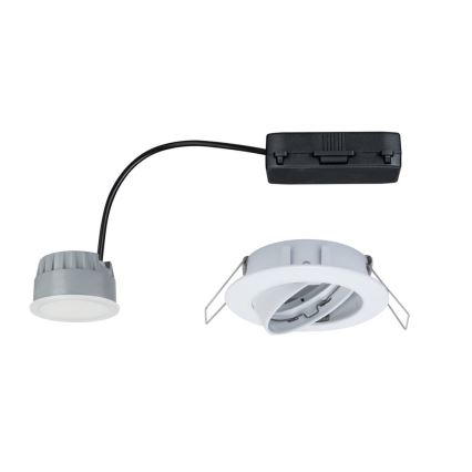 Paulmann 92830 - LED/7W Zatemnitvena kopalniška vgradna svetilka COIN 230V