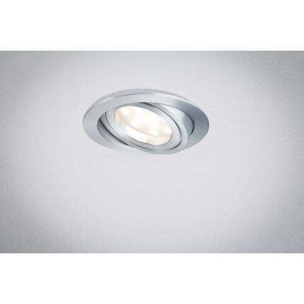 Paulmann 92832 - LED Kopalniška vgradna svetilka COIN 1xLED/7W/230V