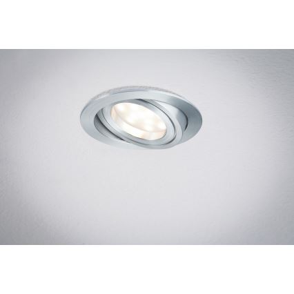 Paulmann 92832 - LED/7W Zatemnitvena kopalniška vgradna svetilka COIN 230V