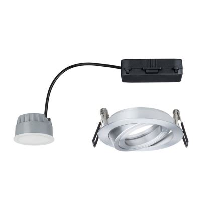 Paulmann 92832 - LED Kopalniška vgradna svetilka COIN 1xLED/7W/230V