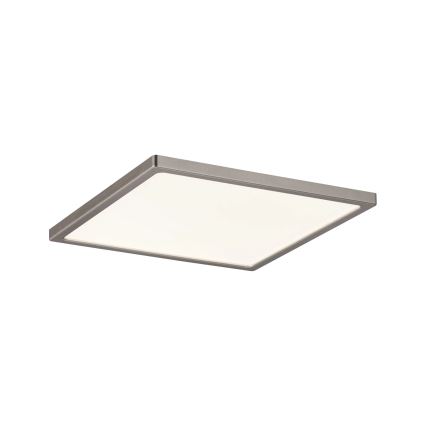 Paulmann 92939 - LED/11W IP44 Zatemnjevalna kopalniška vgradna stropna svetilka AREO 230V 18x18 cm matni krom