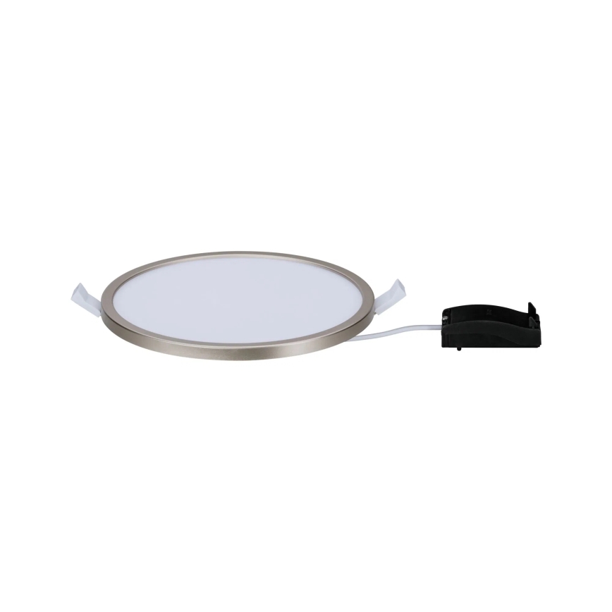 Paulmann 92946 - LED/11W IP23 vgradna stropna svetilka AREO za kopalnico, 230V, premer 18 cm, matiran krom