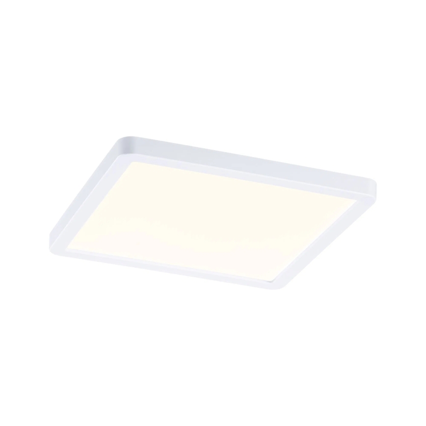 Paulmann 92993 - LED/13W IP44 kopalniško vgradno stropno svetilo AREO 230V 2000/3000/4000K 17,5x17,5 cm belo