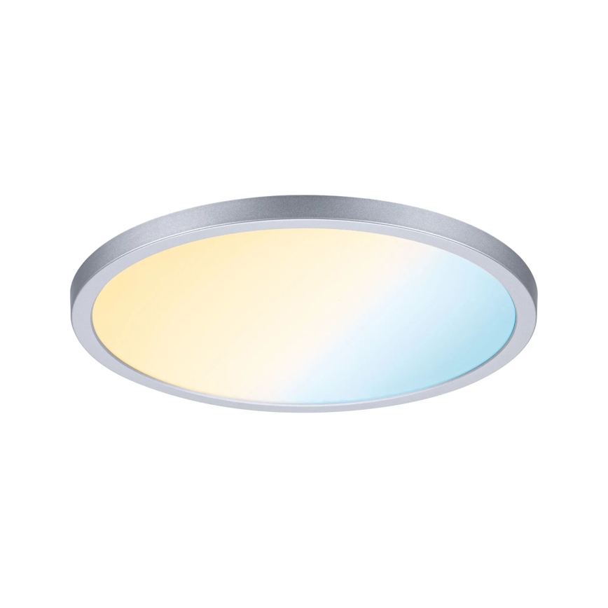 Paulmann 93046 - LED/16W IP44 zatemnljivo vgradno stropno svetilo AREO 230V 3000-6500K premer 23 cm matni krom