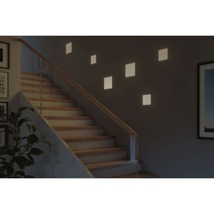 Paulmann 93060 - LED/16W IP44 zatemnjivo vgradno kopalniško stropno svetilo AREO 230V 23x23 cm belo