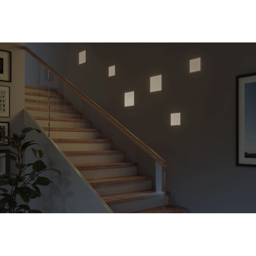 Paulmann 93060 - LED/16W IP44 zatemnjivo vgradno kopalniško stropno svetilo AREO 230V 23x23 cm belo