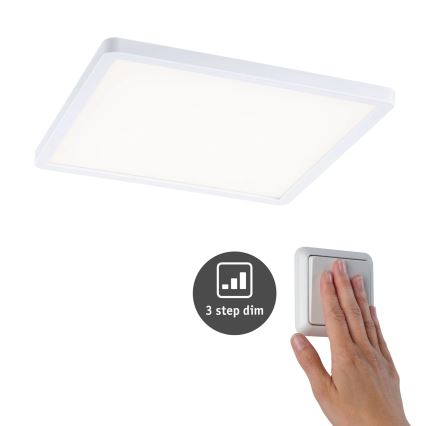 Paulmann 93060 - LED/16W IP44 zatemnjivo vgradno kopalniško stropno svetilo AREO 230V 23x23 cm belo
