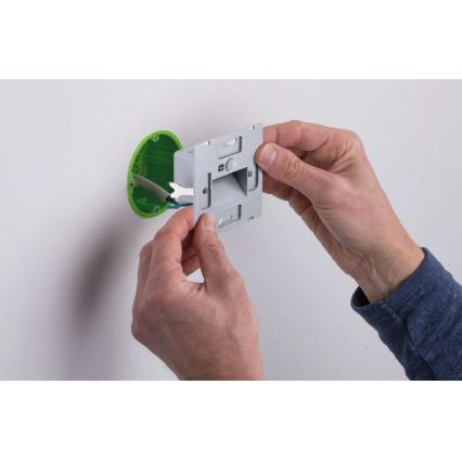 Paulmann 93133 - LED/1,2W Stopniščna svetilka s senzorjem EDGE 230V bela