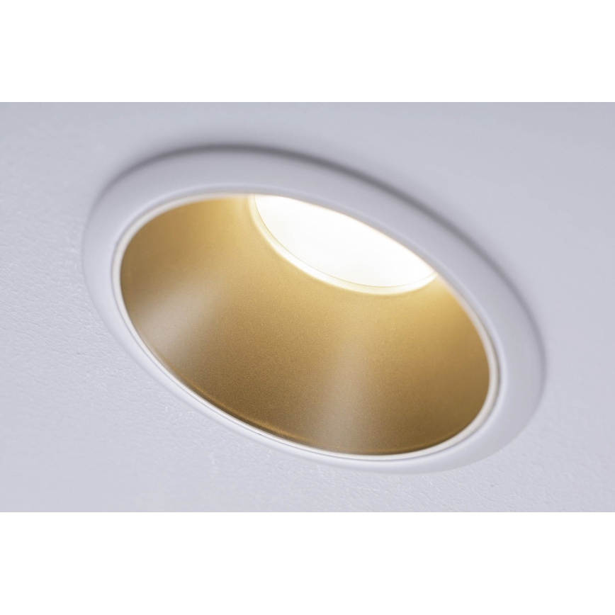Paulmann 93406 - SET 3xLED/6,5W IP44 Zatemnitvena kopalniška vgradna svetilka COLE 230V
