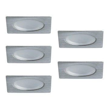 Paulmann 93587 - SET 5xLED/0,4W Vgradna svetilka 12V/230V 2700K
