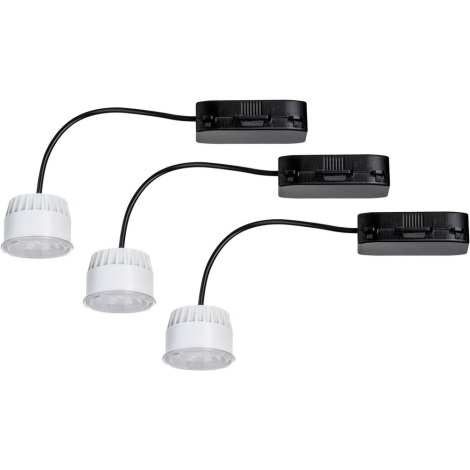 Paulmann 93820 - KOMPLET 3x LED/6,8W Vgradna svetilka 230V