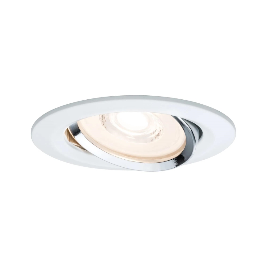 Paulmann 93942 - SET 3xLED/6,8W IP23 Zatemnitvena kopalniška vgradna svetilka COIN 230V