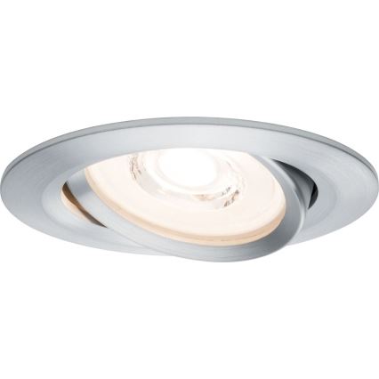 Paulmann 93943 - Komplet 3xLED/6,8W IP23 zatemnljivo kopalniško vgradno stropno svetilo COIN 230V