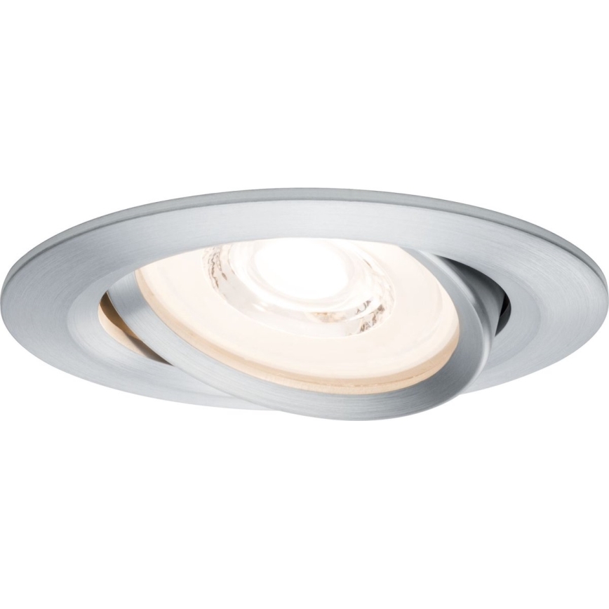 Paulmann 93943 - Komplet 3xLED/6,8W IP23 zatemnljivo kopalniško vgradno stropno svetilo COIN 230V