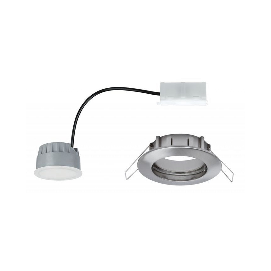 Paulmann 93957 - 1xLED/7W IP44 Zatemnitvena kopalniška svetilka COIN 230V