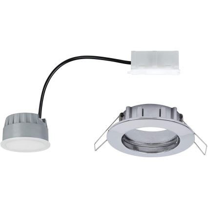 Paulmann 93959 - LED/7W IP44 Zatemnitvena kopalniška svetilka COIN 230V