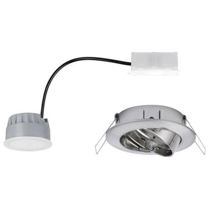 Paulmann 93963 - LED/7W IP23 Kopalniška zatemnitvena stropna svetilka COIN 230V