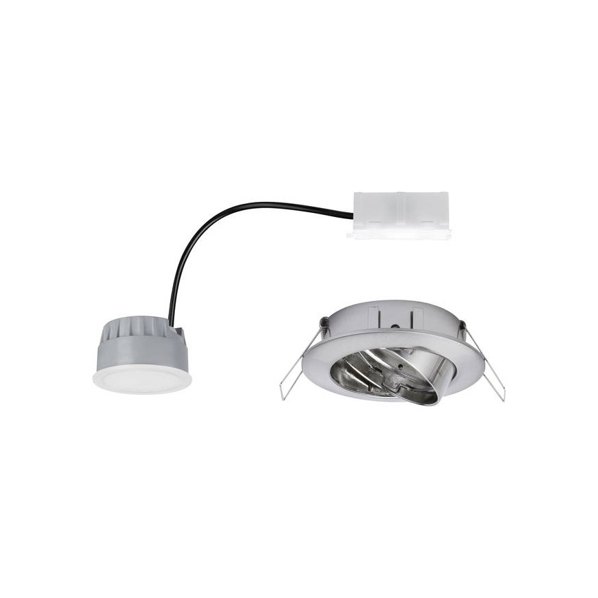 Paulmann 93963 - LED/7W IP23 Kopalniška zatemnitvena stropna svetilka COIN 230V