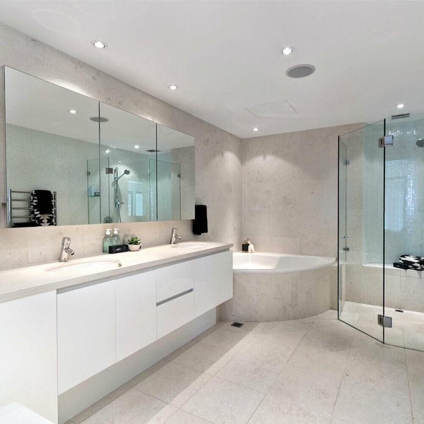 Paulmann 93967 - 1xLED/7W IP44 Zatemnitvena kopalniška svetilka COIN 230V