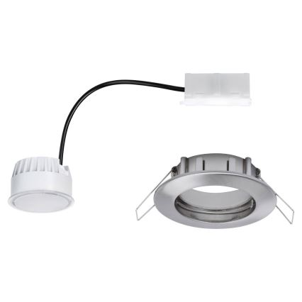 Paulmann 93975 - LED/6,8W IP44 Kopalniška vgradna svetilka COIN 230V