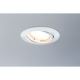Paulmann 93977 - LED/6,8W IP23 Kopalniška vgradna svetilka COIN 230V bela