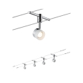 Paulmann 94080 - Komplet 4×LED/4,8 W, sistem z napetim kablom STAGE 230 V, sijajni krom