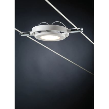 Paulmann 94106 - SET 6xLED/4W Reflektor za a string system ROUNDMAC 230V bela