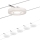 Paulmann 94109 - Komplet 5xLED/4,3W Kompleten kabelski sistem MAC 230V, bel