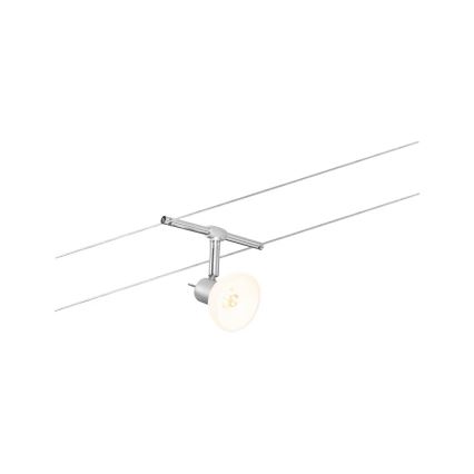 Paulmann 94136 - komplet 5xGU5,3/10W, kompletni kabelski sistem SHEELA 230V v sijajnem kromu
