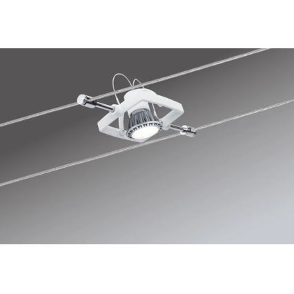 Paulmann 94149 - SET 5xGU5,3/10W Reflektor za tračni sistem TECH 230V bela