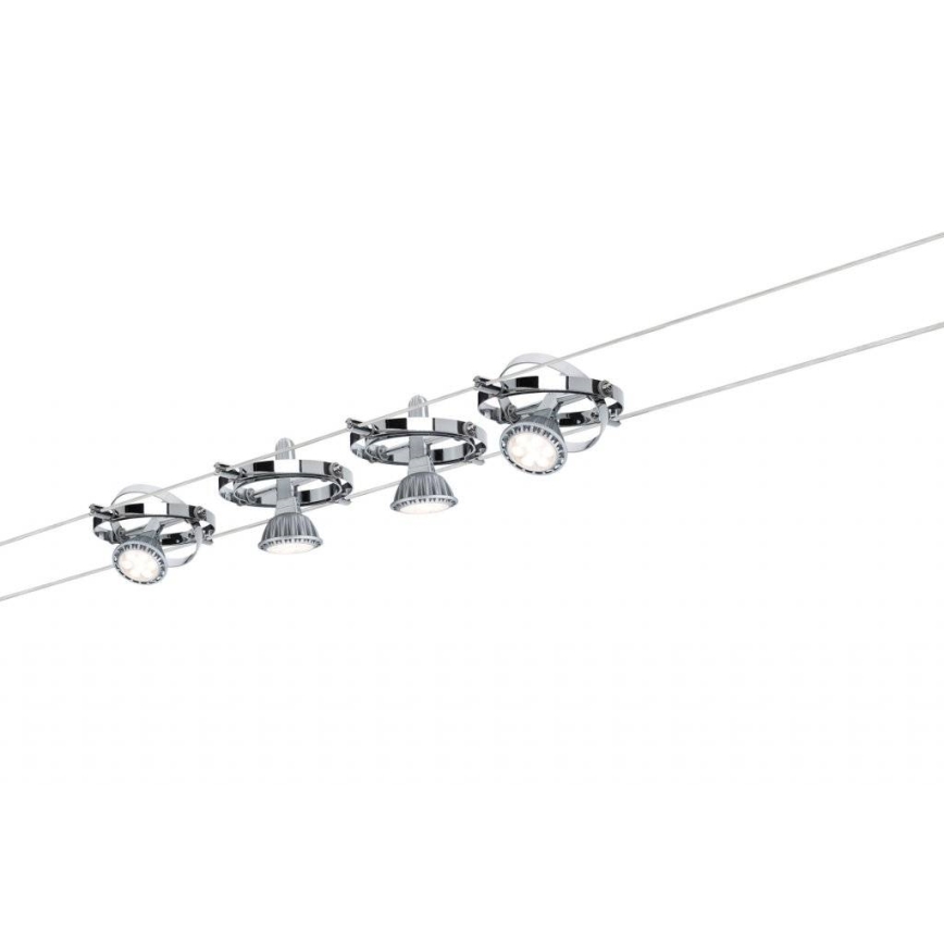 Paulmann 94153 - SET 8xGU5,3/10W Reflektor za tračni sistem CARDAN 230V