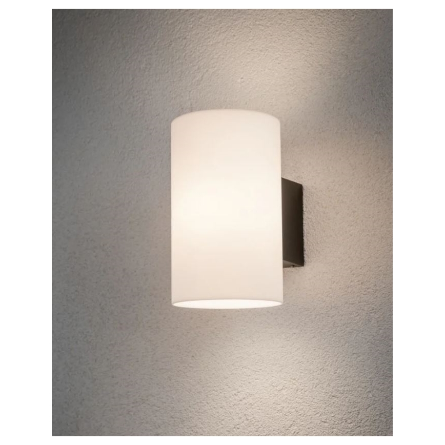 Paulmann 94186 - 1xE27/15W IP54 Zunanja stenska svetilka TUBE 230V