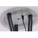 Paulmann 94223 - LED/2W IP44 Zunanja zatemnitvena stoječa svetilka TRIVET USB