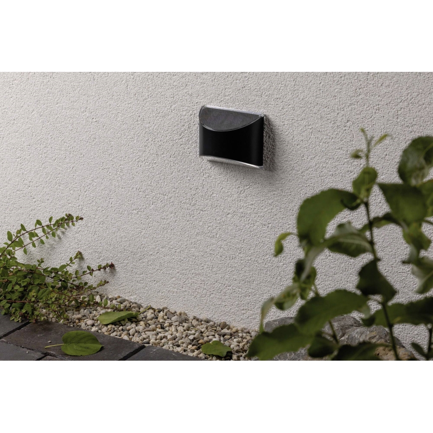 Paulmann 94233 - LED/0,05W IP44 Stenska solarna svetilka ELLIOT 1,2V 400 mAh